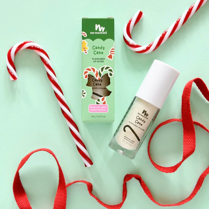 Natural Kids Lip Gloss- Candy Cane Peppermint