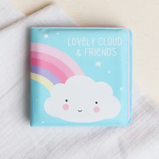 Bath Book- Cloud & Friends