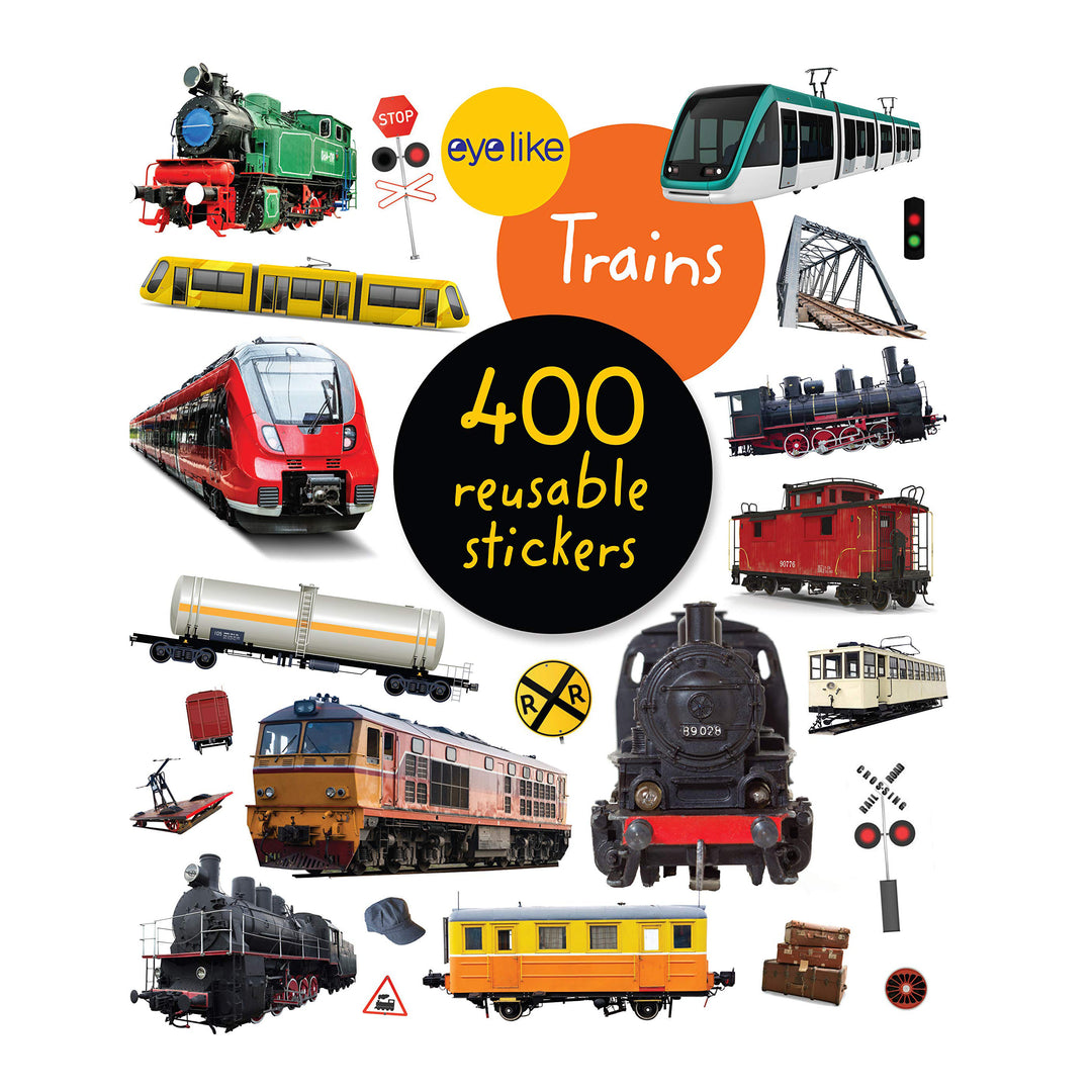 Eyelike Stickers Book: Trains