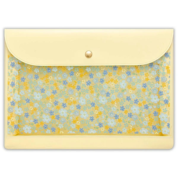 Pouch/Case Multi-use Case- Paula Yellow