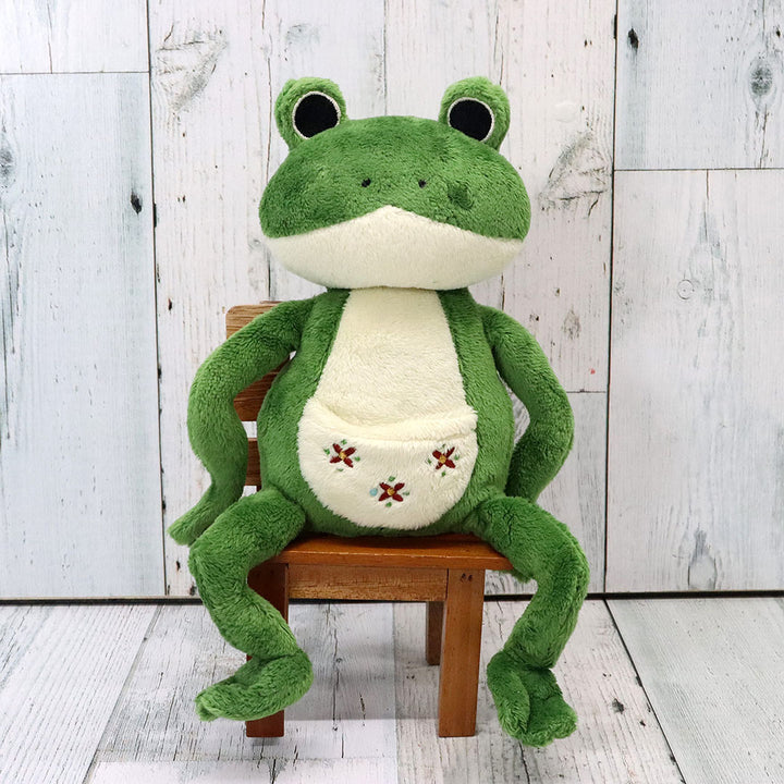 NEW Japanese Frog Plush Doll Pocket-Ket - Two Sizes Available!