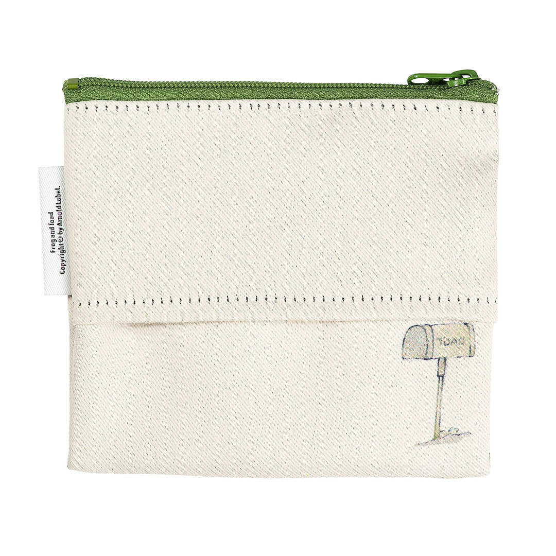 Frog and Toad Pocket Tissue Zip Pouch