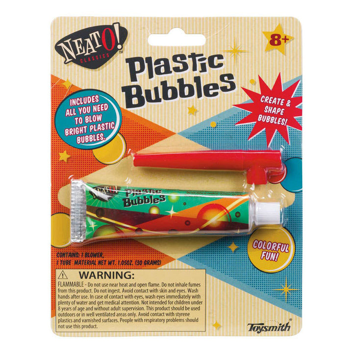 Neato! Plastic Bubbles, Blow & Shape Your Own