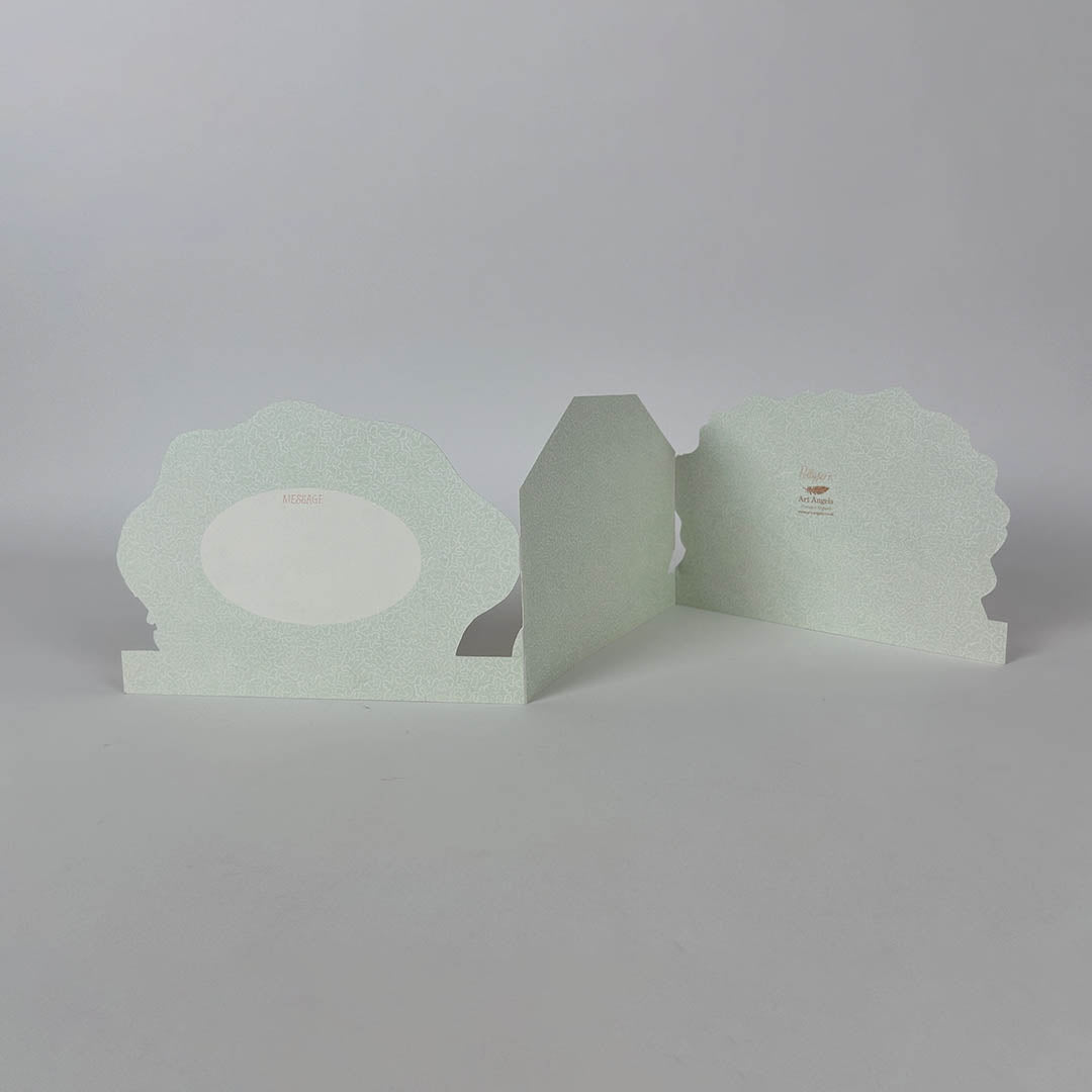 Romantic Platter Concertina Card