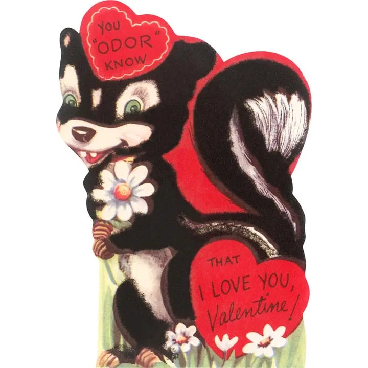 Greeting Card- Vintage Skunk