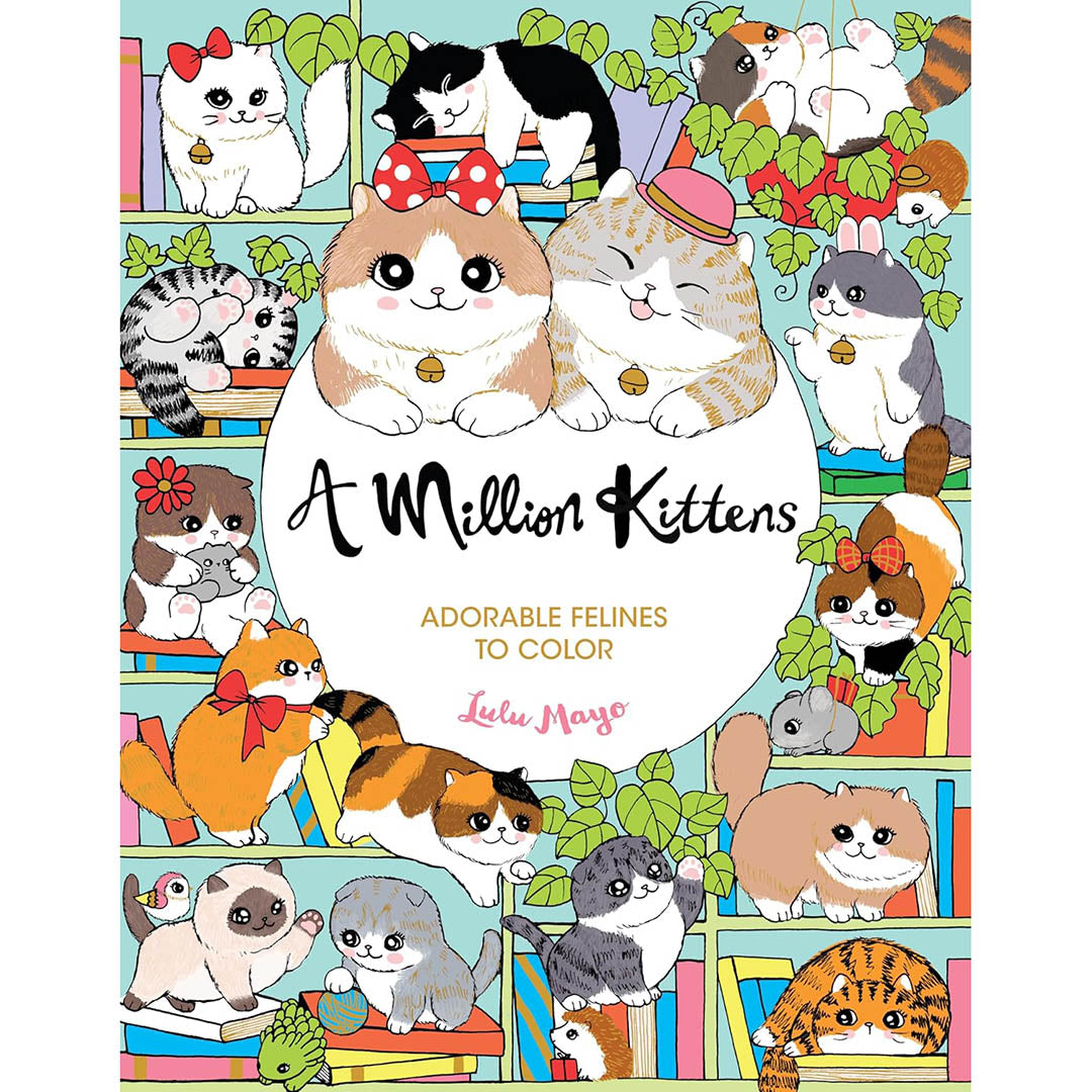 NEW Coloring Book: A Million Kittens