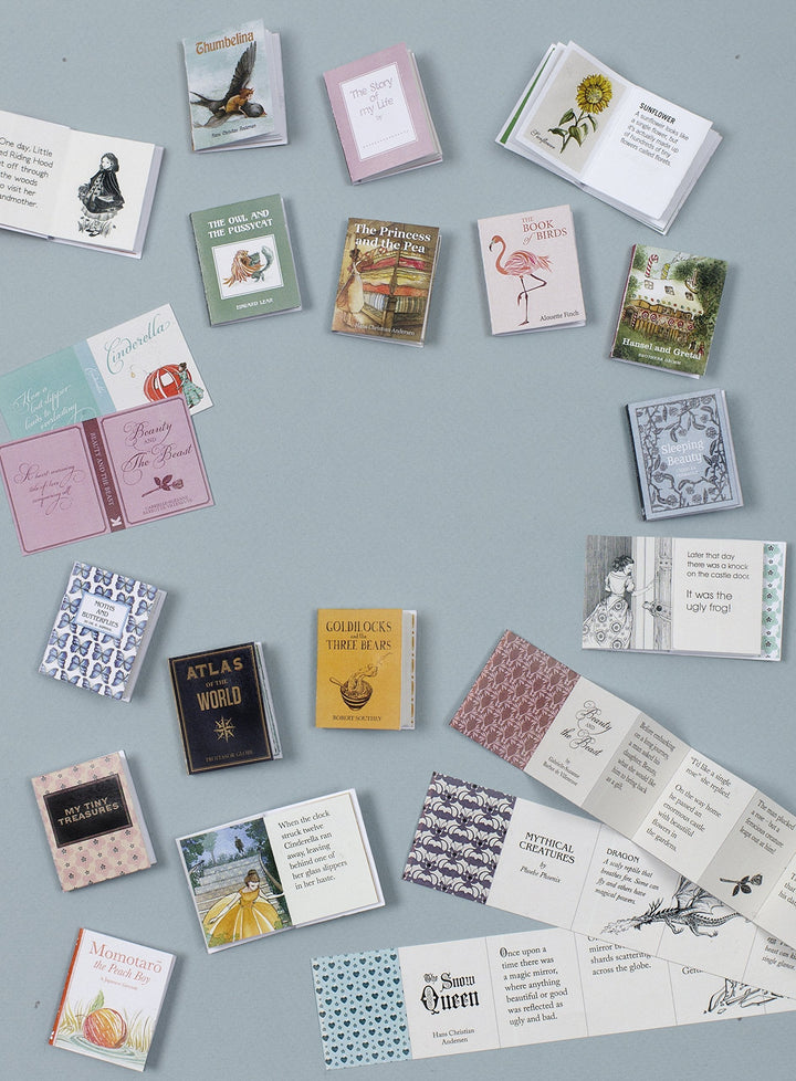 NEW My Miniature Library DIY Set