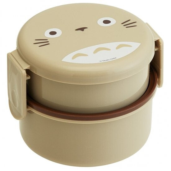 Totoro Bento Box- Beige Round