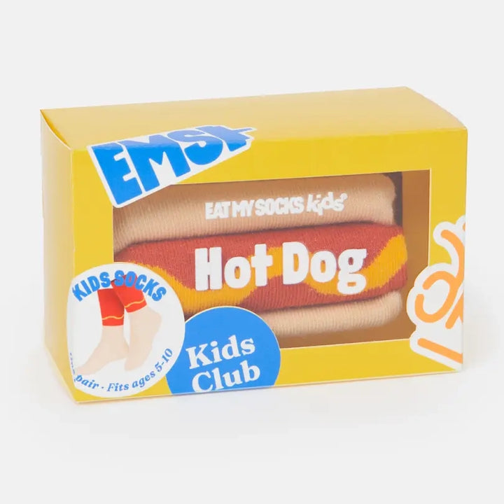 Kid's 3D Socks- Hot Dog