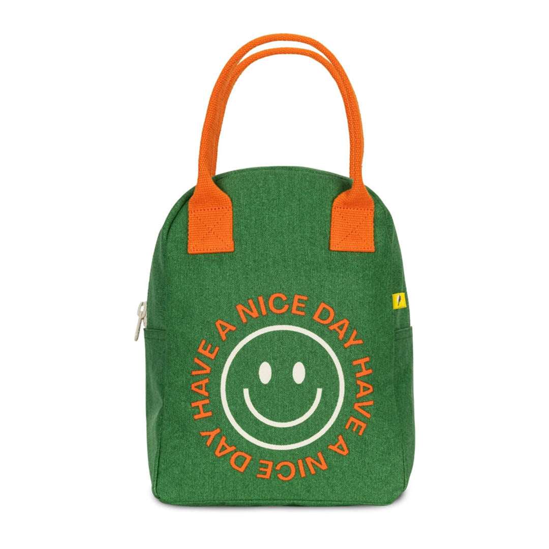 Zipper Lunch Bag- Have A Nice Day
