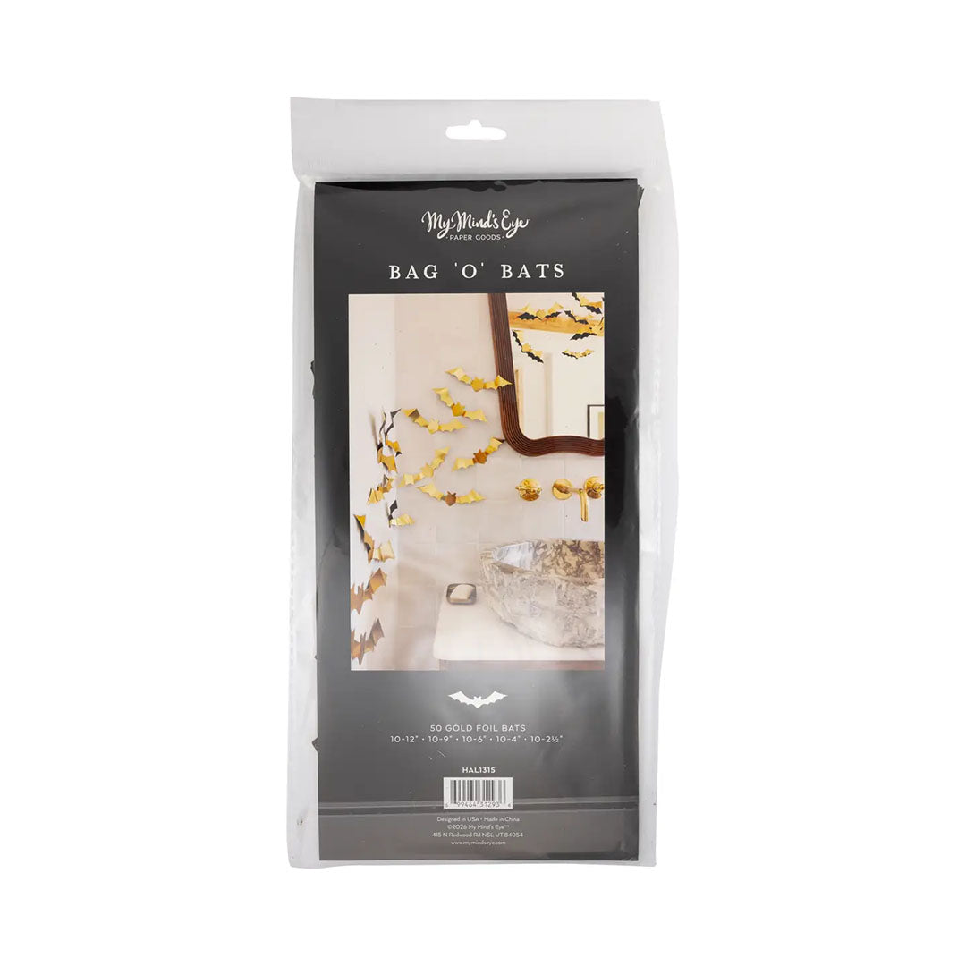 Gold Wall Decor Bats