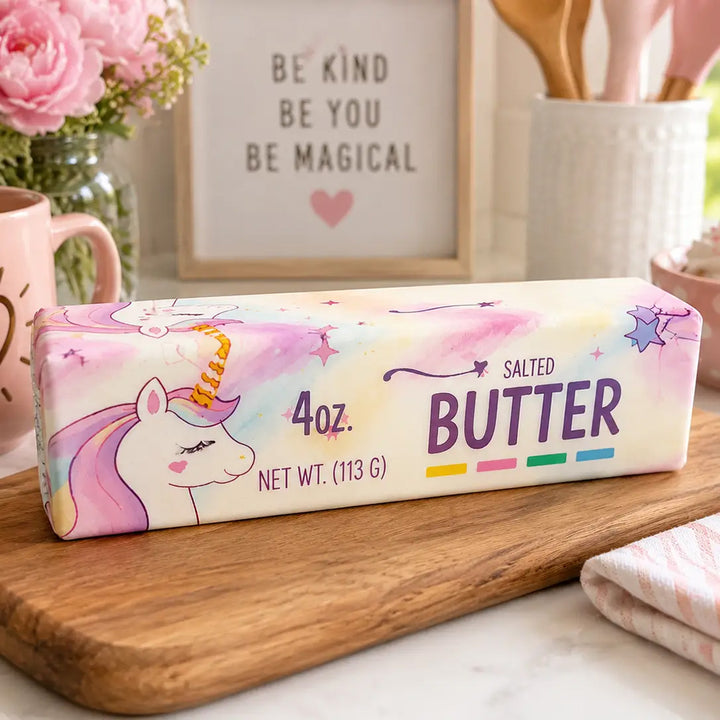 SHIPS MONDAY! Unicorn Butter Squishy Toy