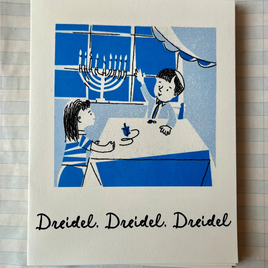 Dreidel, Dreidel, Dreidel Card