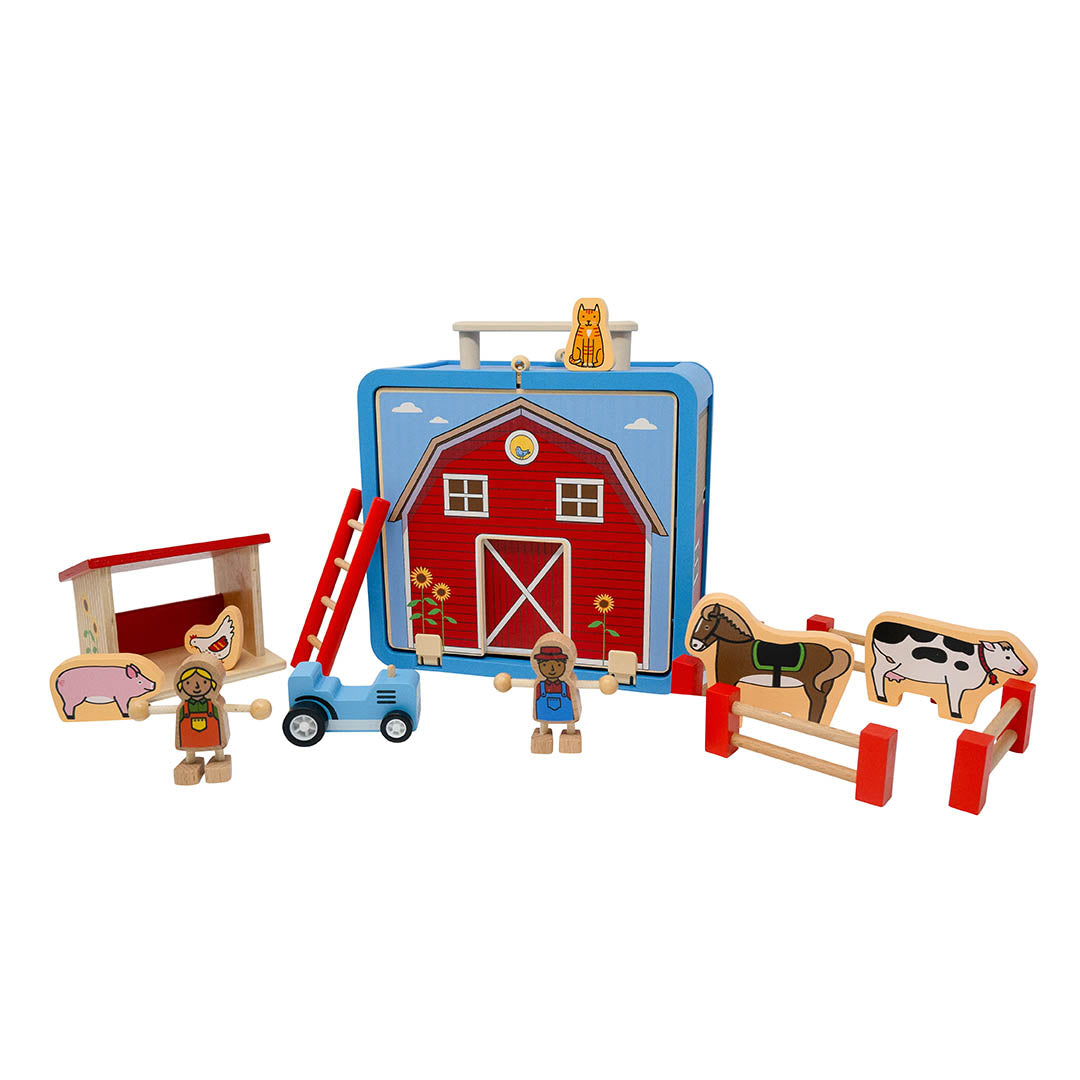 Suitcase Play Set - Barnyard