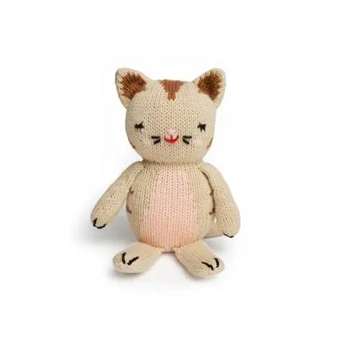 Fair Trade Peruvian Knit Cotton Dolls- Cat