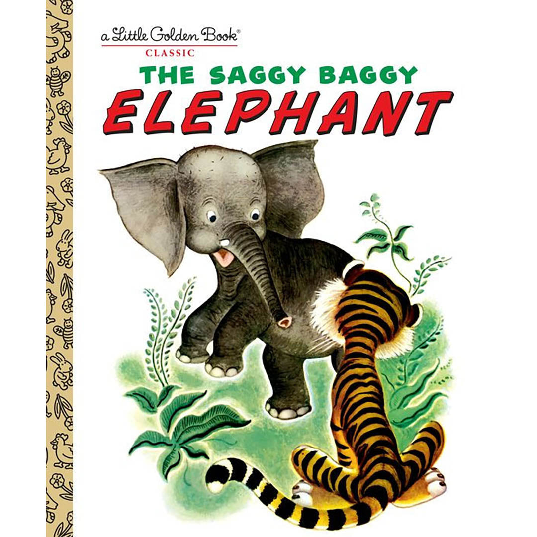 The Saggy Baggy Elephant Little Golden Book
