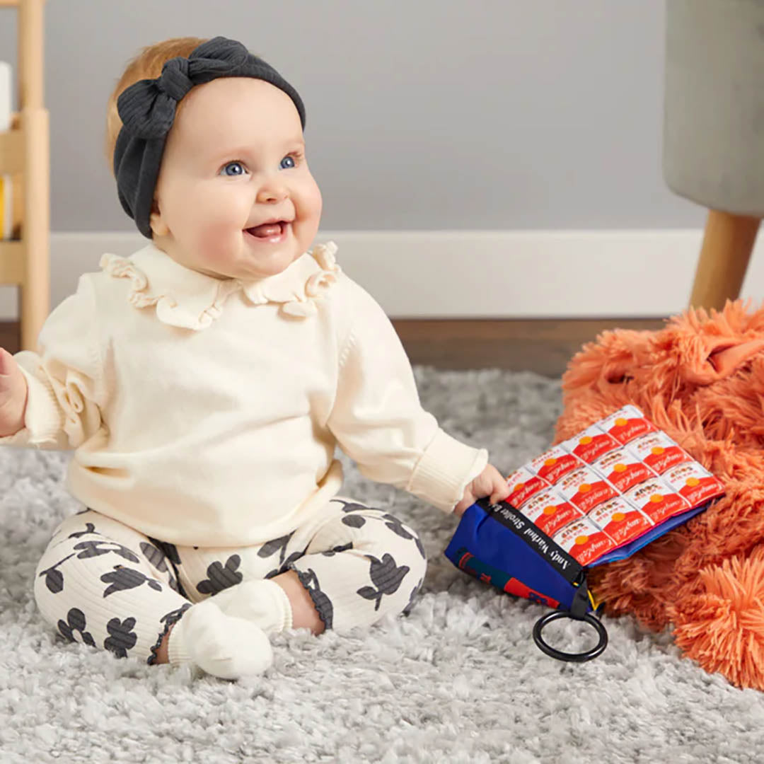 Andy Warhol Crinkle Fabric Stroller Book