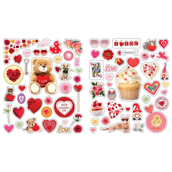 NEW Eyelike Stickers Book: Valentines