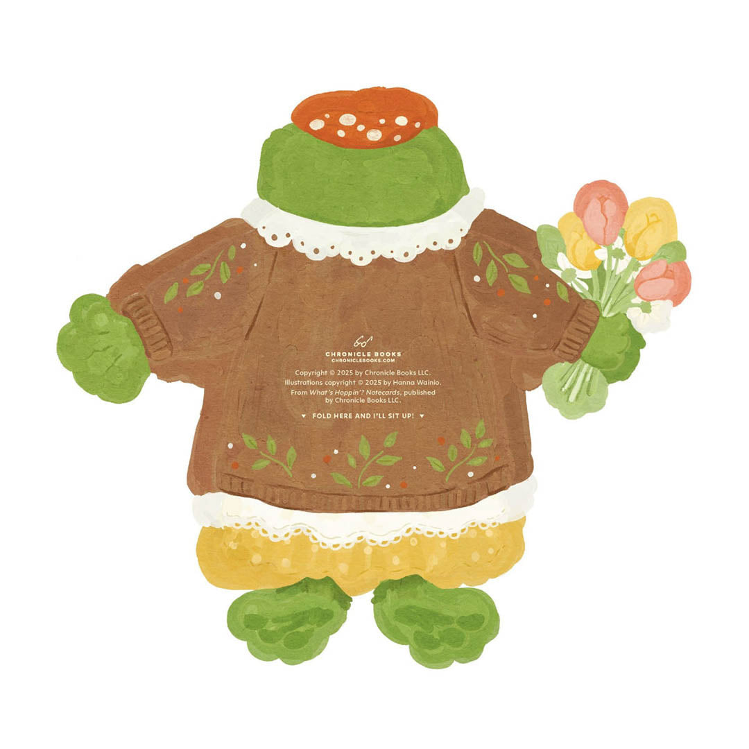 What's Hoppin'? 12 Frog Notecards & Envelopes