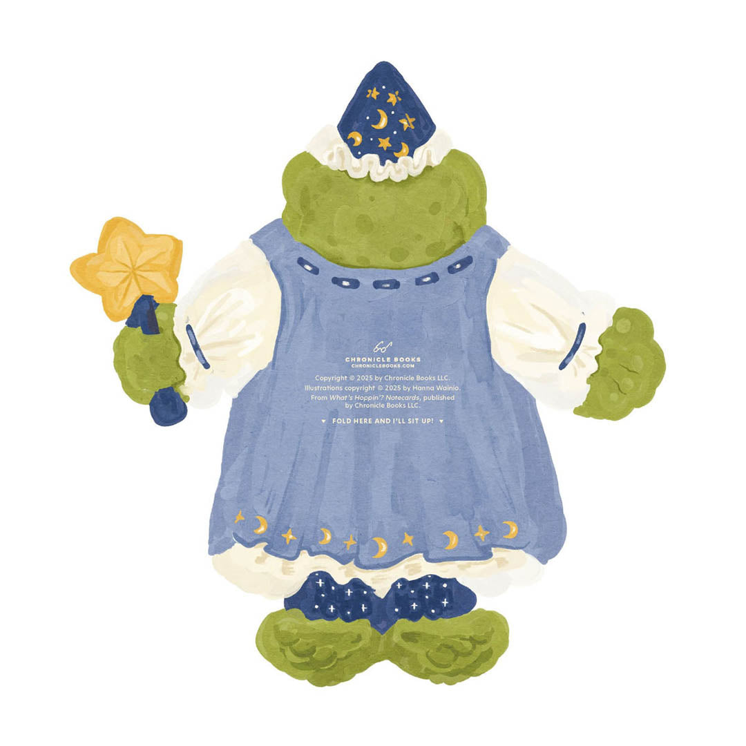 What's Hoppin'? 12 Frog Notecards & Envelopes