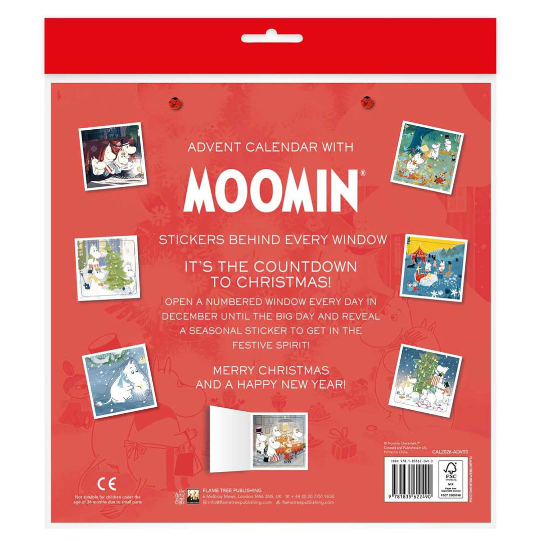 Moomin: Christmas Comes to Moominvalley Advent Calendar (with stickers)