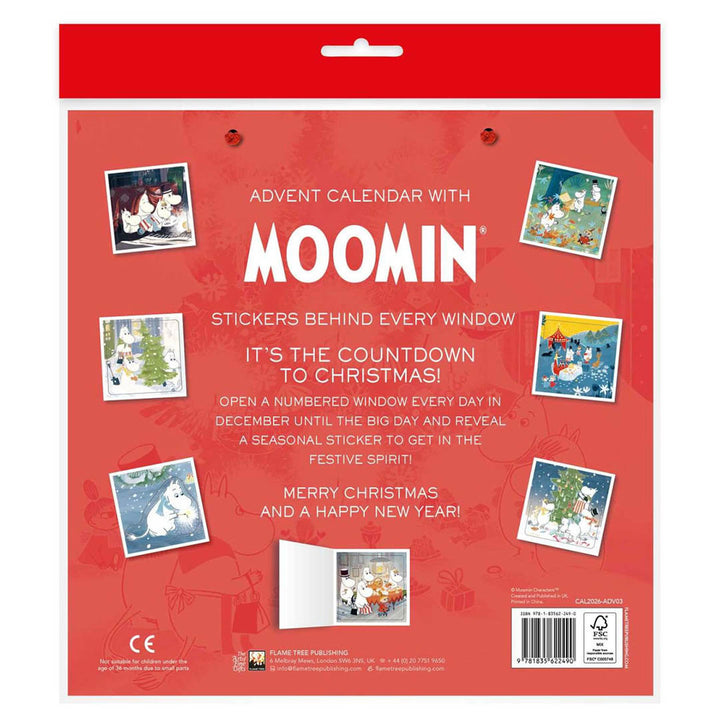 Moomin: Christmas Comes to Moominvalley Advent Calendar (with stickers)