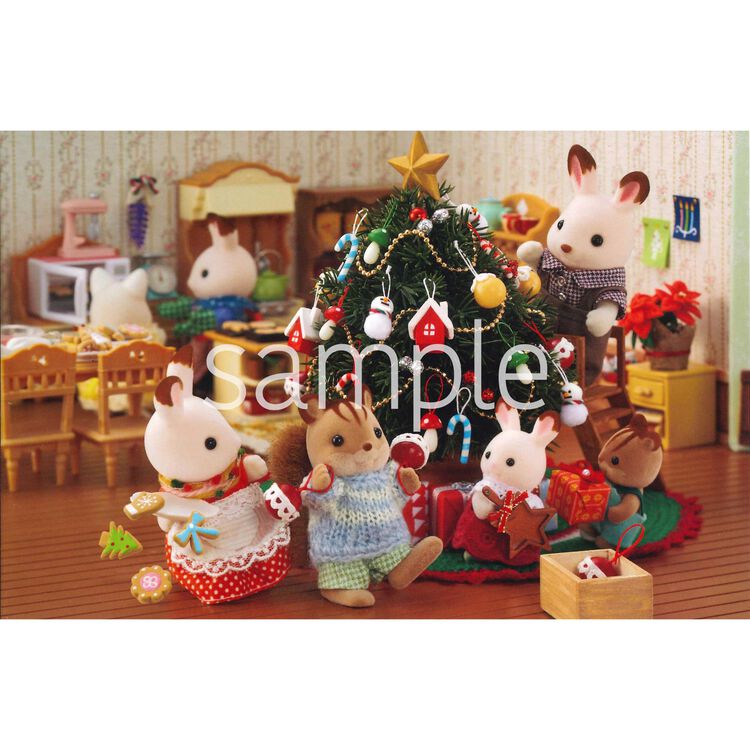 Sylvanian Families Postcard Book