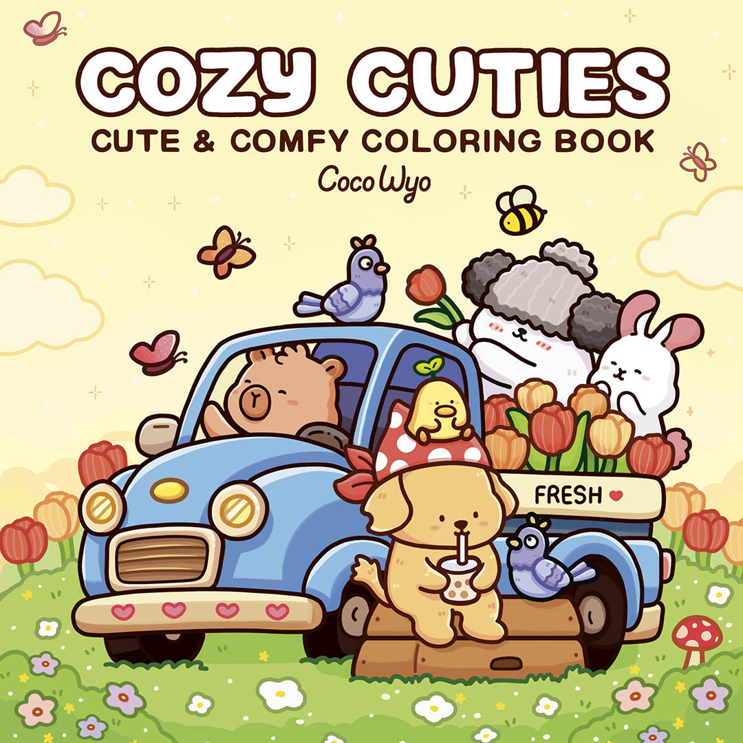 Cozy Cuties - Coloring Book