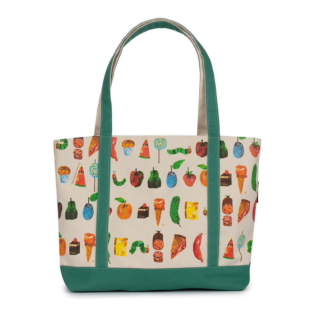 The Very Hungry Caterpillar Large Zippered Tote