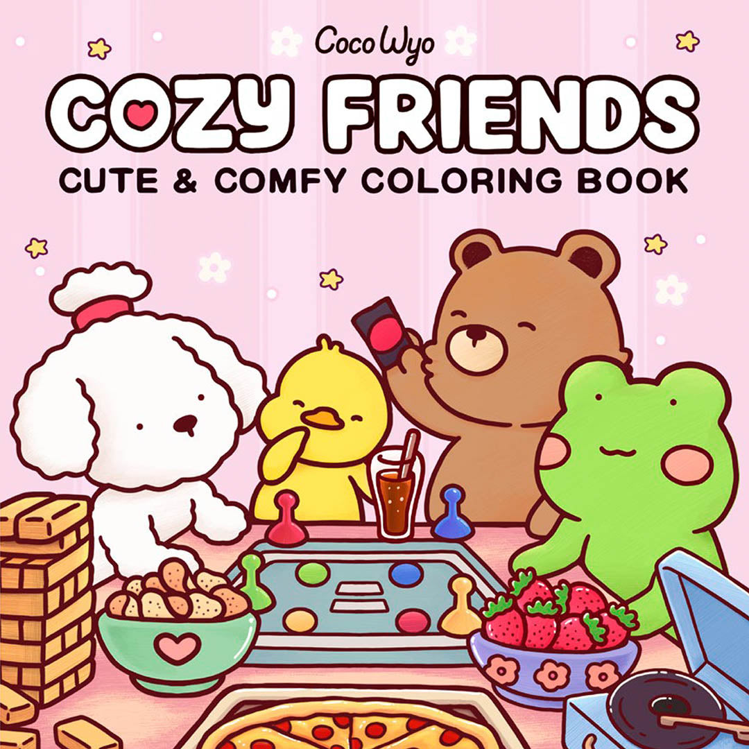 Cozy Friends - Coloring Book