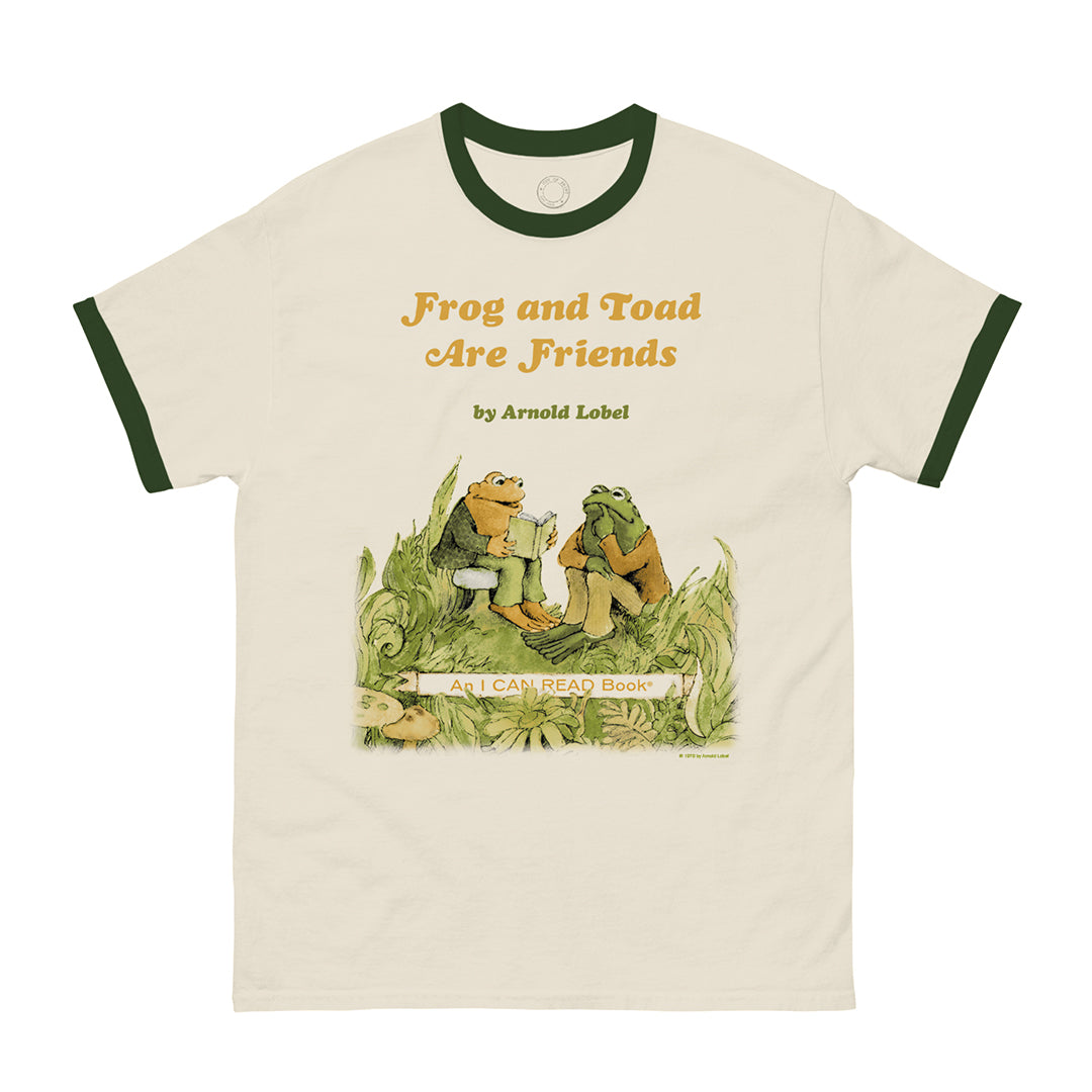 Frog and Toad Unisex Ringer Adult T-Shirt