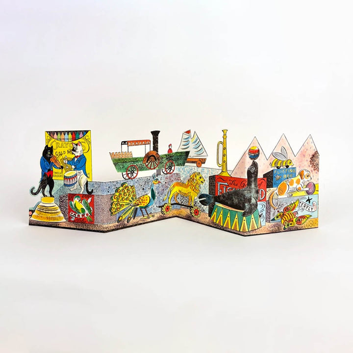 Tin Toys - Cats 3D Card