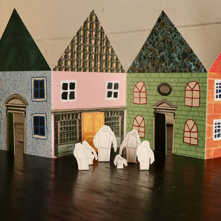Greeting Card - House Concertina