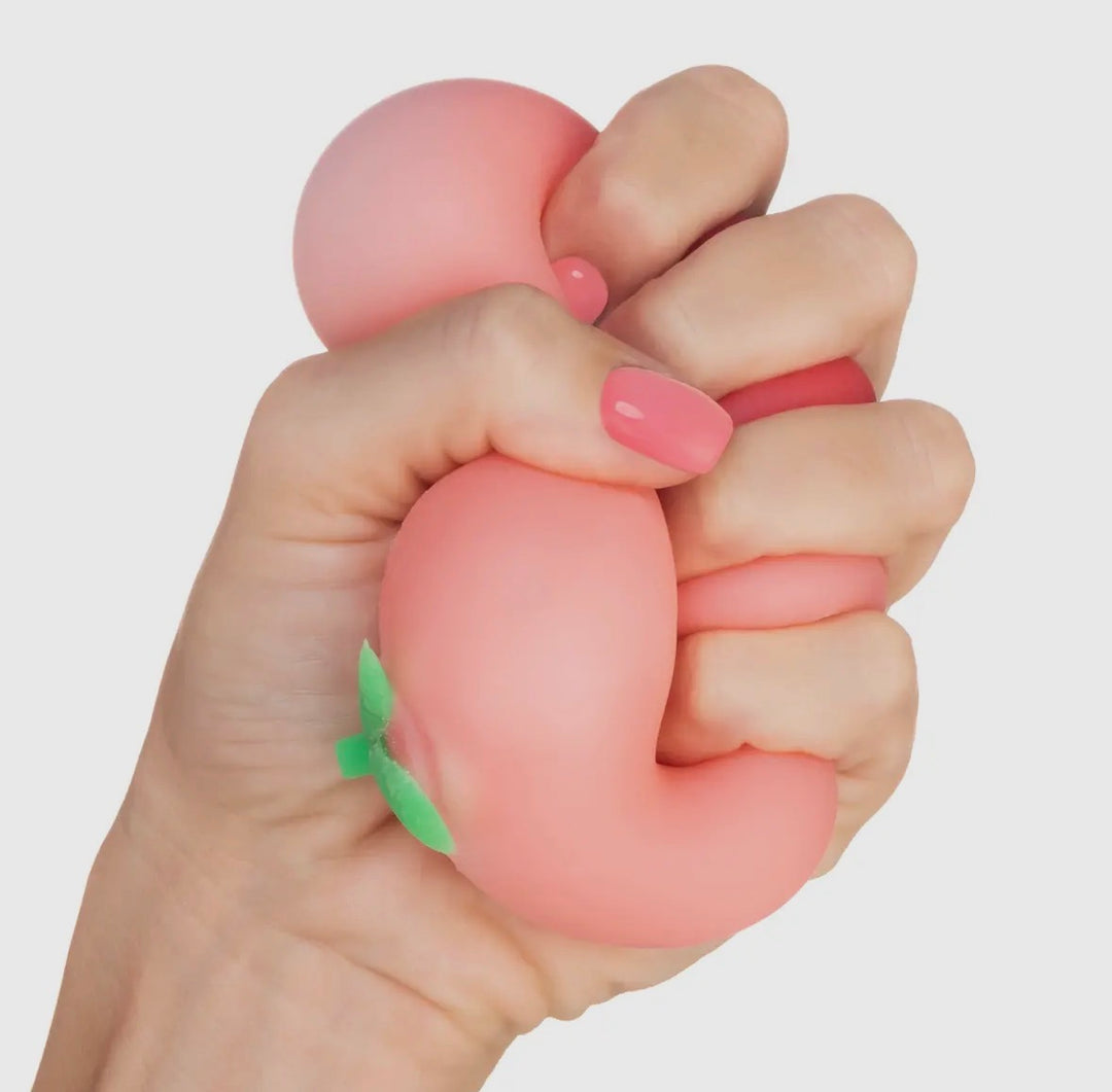NEW Peach Sensory Squishy Toy