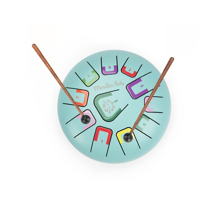 Tongue Drum L (Light Blue)