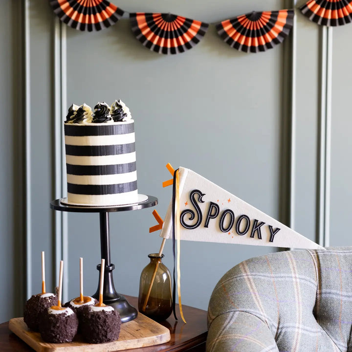 Spooky Felt Pennant