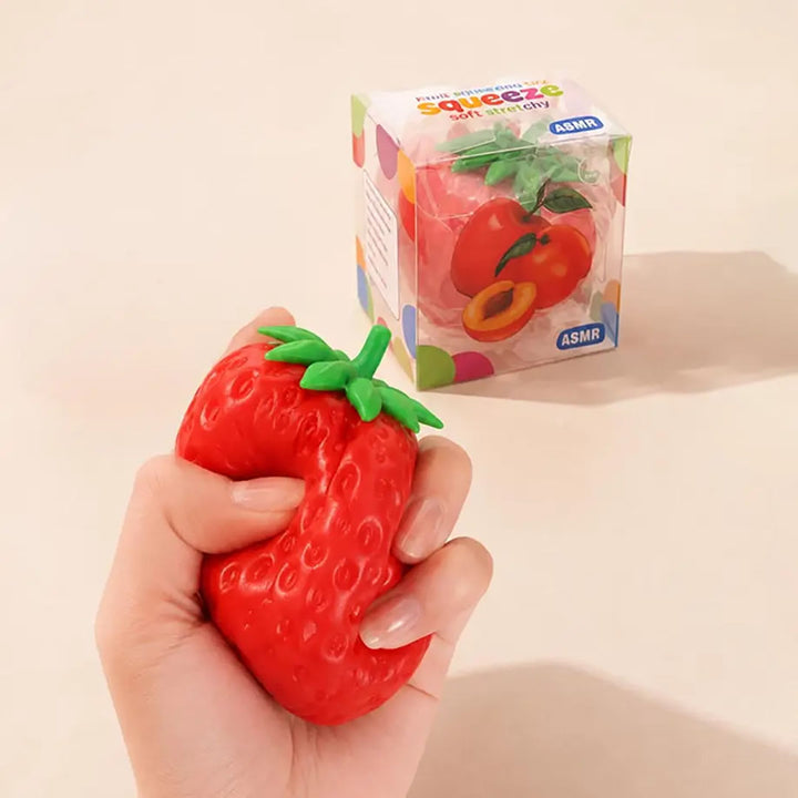 Crunchy Strawberry Squishy (ASMR Crunch)