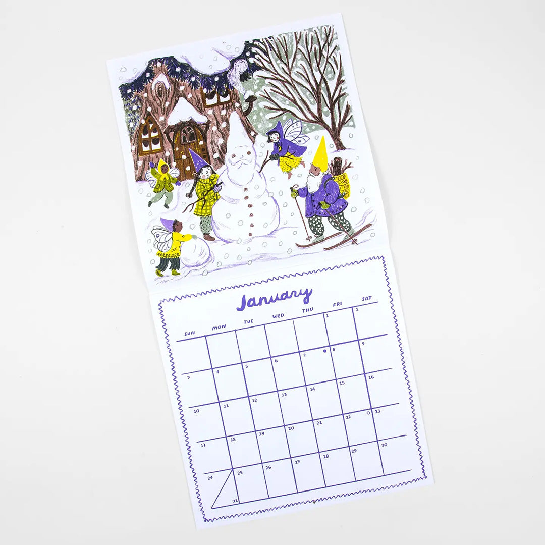 Phoebe Wahl Fairyland 2027 Wall Calendar