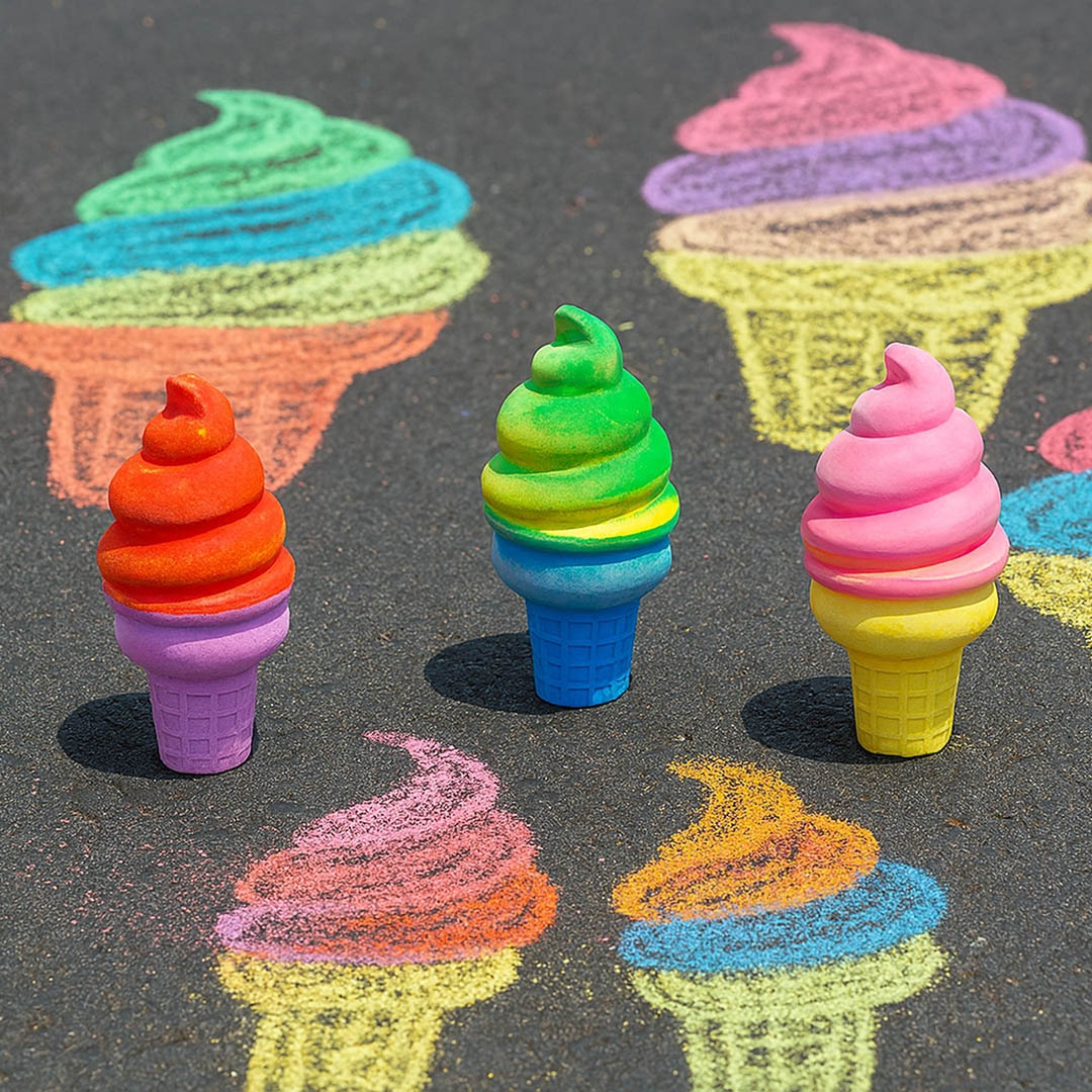 Sidewalk Chalks - Ice Cream
