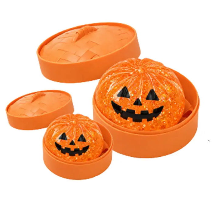 LIMIT 2PCS: Fun Doh Spooky Mystery Dumpling Squishy Toy - Assorted Styles/ 2 Sizes Available!