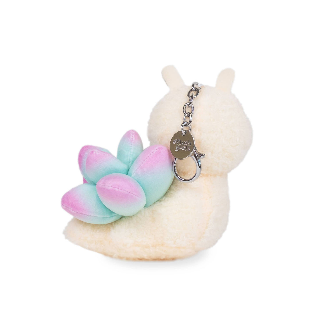NEW Mini Sage Keychain (Cute Kawaii Succulent Snail Plush Clip)