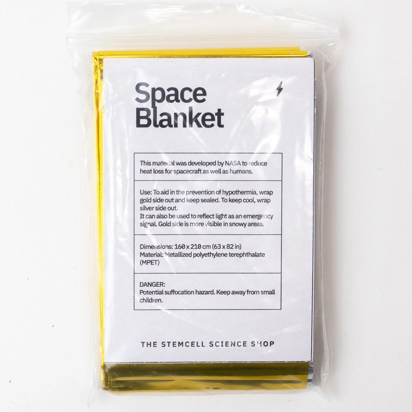 Space Blanket- Silver