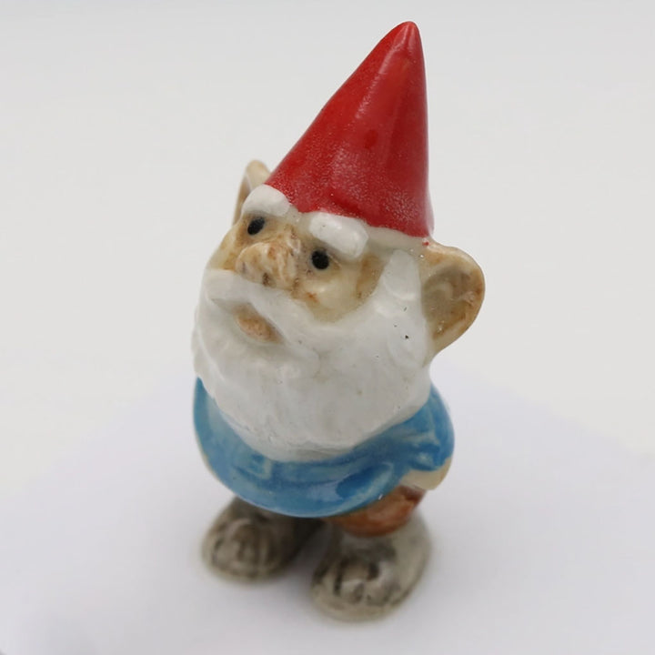 NEW Porcelain Miniature Treasure Figurine- Standing Gnome