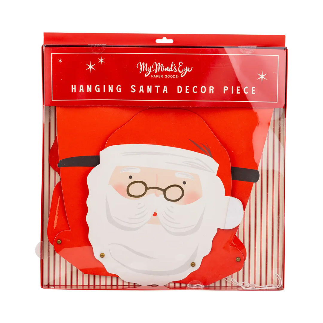 Hanging Santa Decoration 3.5ft