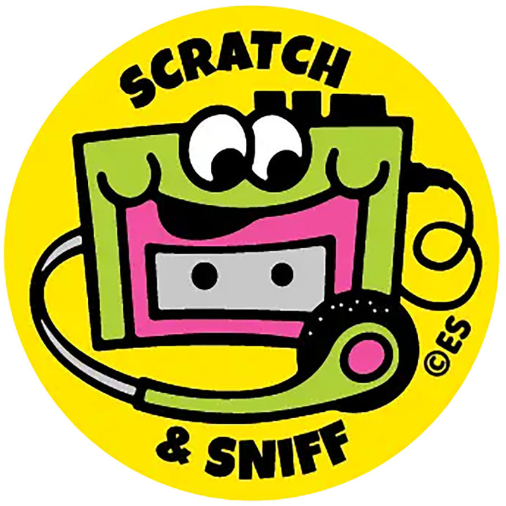 80s Music Scratch & Sniff Stickers