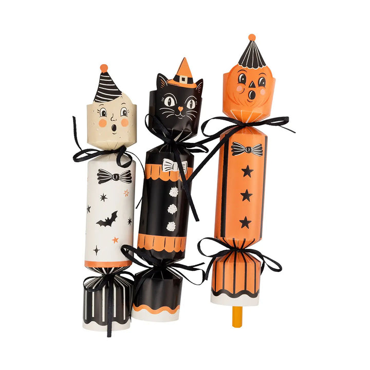 Vintage Halloween Characters Party Crackers