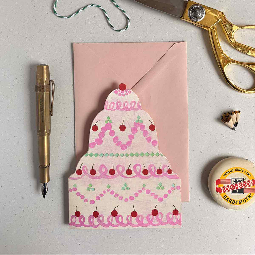 Wedding Cake Greeting Card