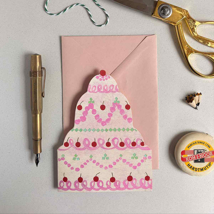 Wedding Cake Greeting Card