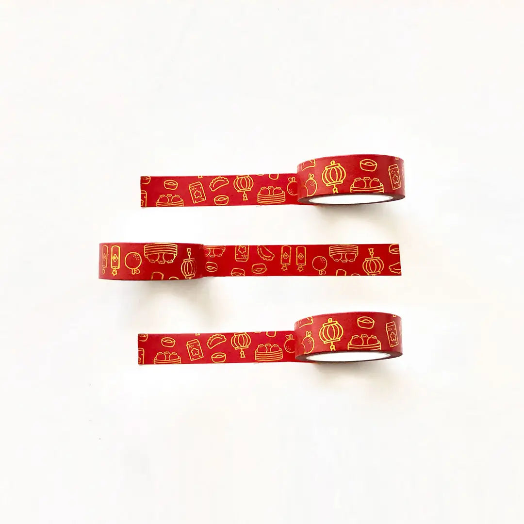 Lunar New Year Washi Tape