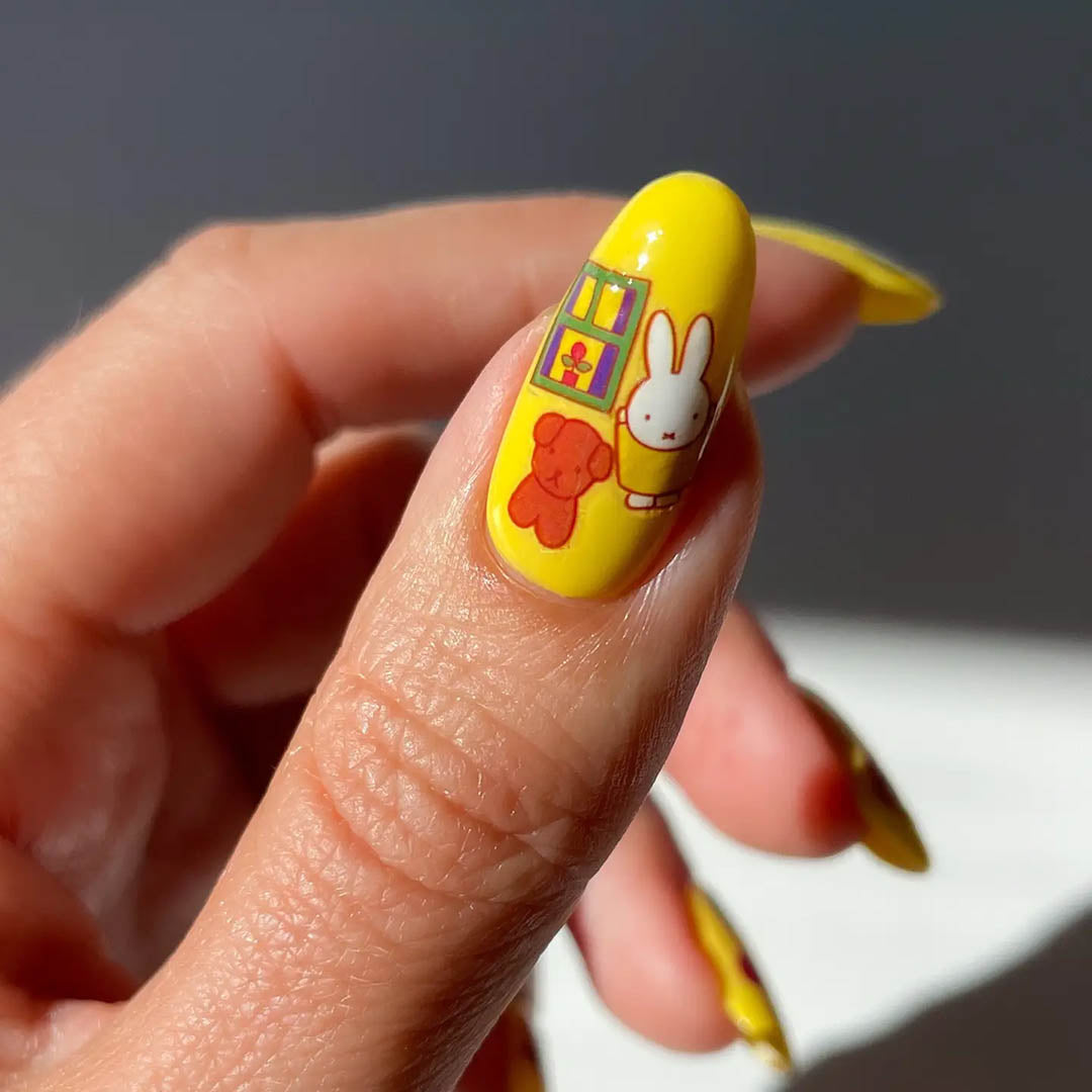 Nail Art Deco Stickers: Miffy at Home